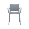 Best Bakhita Polypropylene Banquet/Reception Chair, Char, 4/Carton (6750CHA) Folding & Stacking