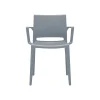 New Bakhita Polypropylene Banquet/Reception Chair, Alloy, 4/Carton (6750ALY) Folding & Stacking