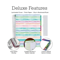 Global Printed Products Deluxe 8.5" x 11" Teacher Academic Planner, Multicolor (DTP-0001-U22-S) Sale