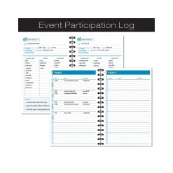 Global Printed Products Hardcover Fitness Journal, College-Ruled, Blue, 120 Pages (GPP-0068-S) Outlet