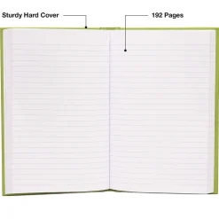 Global Printed Products Tactical Military Notebook, 5.5" x 8", 192 Sheets, Green, 5/Pack (GPP-0117-5) Discount