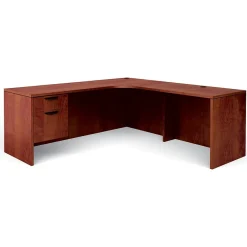 Superior Bundle 13 Workstation, Dark Cherry (TDOTG13-ADC) Office Desks