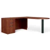 Discount Superior BUNDLE11 Workstation, Dark Cherry Office Desks