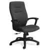 Clearance Synopsis Jenny Fabric High Back Tilter Chair, Ebony Office Chairs