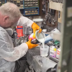 Ammex Gloveworks GWON Nitrile Gloves, XX-Large, Orange, 100/Box, 10 Boxes/Carton (GWON49100XX)