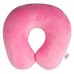Go Green Power Travergo Polyester Travel Pillow, Pink (TR1020PK)