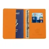 Go Green Power Travergo Passport Holder, Orange (TR1220OR)