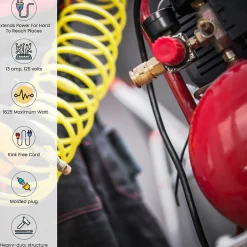 Extension Cords<GoGreen Power 100' Indoor/Outdoor Extension Cord, 14 AWG, Black (GG-13800BK)