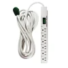 Surge Protectors & Power Strips<GoGreen Power 15' Surge Protector, 6 Outlets, White (GG-16315-15)