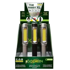 Flashlights & Lanterns<Go Green Power GoGreen Power Ribbit XL Aluminum Pocket Flashlight Display, Assorted Colors (GG-113-RXLDISP)