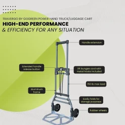 Hand Trucks & Dollies<GoGreen Power Tilt Truck, Gray (TR1800)