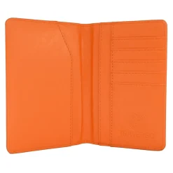 GoGreen Power Travergo Passport Holder, Orange (TR1240OR)