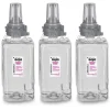 GOJO Antibacterial Foaming Hand Soap Refill for ADX-12 Dispenser, Plum Scent, 1250 mL, 3/Carton (8812-03)