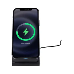 Vivitar Gomovi by Wireless Charging Stand for Qi Enabled Devices, Black (VM30090NBKT3512)