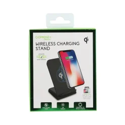Vivitar Gomovi by Wireless Charging Stand for Qi Enabled Devices, Black (VM30090NBKT3512)