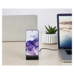 Vivitar Gomovi by Wireless Charging Stand for Qi Enabled Devices, Black (VM30090NBKT3512)