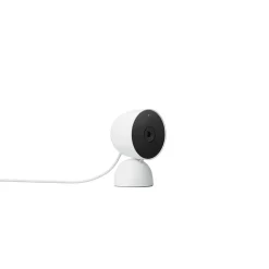 Security Cameras & Systems<Google Nest GA01998-US Wired Indoor Camera with Motion Detection and Night Vision, White