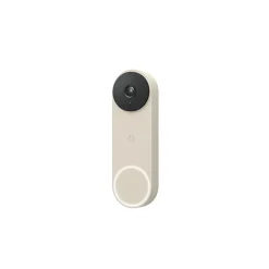 Smart Doorbells<Google Nest Wired Smart Video Doorbell Security Camera, Beige (6747378)