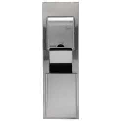 enmotion GP PRO™ Recessed California Building Code Compliant Trash Receptacle for 12" Cavaties, Stainless (59453)