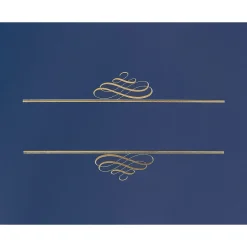 Online Embossed Foil Certificate Holders, 8.5" x 11", Navy, 5/Pack (903119) Awards & Certificates