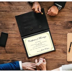 Online Golden Scroll Frame Foil Certificates, 8.5" x 11", Beige/Gold, 12/Pack (2011859) Awards & Certificates