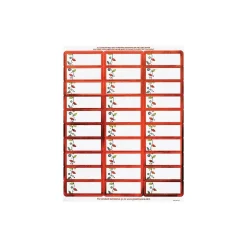 Great Papers ® Holiday Card Address Labels String Of Lights Foil, 120/Count* Address Labels