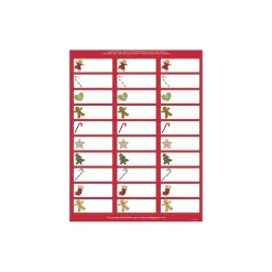 Great Papers ® Holiday Card Address Labels Ginger Friends, 150/Count* Address Labels