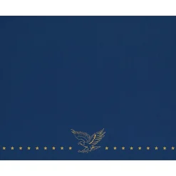 Hot Patriotic Certificate Holders, 9.34" x 12", Blue/Gold, 5/Pack (2017045) Awards & Certificates