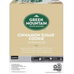 Keurig K-Cups<Green Mountain Cinnamon Sugar Cookie Coffee Keurig® K-Cup® Pods, Medium Roast, 24/Box (35814)