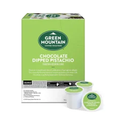 Keurig K-Cups<Green Mountain Coffee Roasters Chocolate Dipped Pistachio Coffee Keurig® K-Cup® Pods, 24/Box (5000378228)