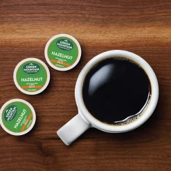 Keurig K-Cups<Green Mountain Hazelnut Decaf Coffee, Light Roast, 0.33 oz. Keurig® K-Cup® Pods, 24/Box (7792)