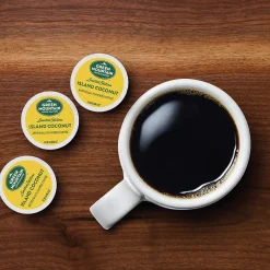 Keurig K-Cups<Green Mountain Island Coconut Coffee Keurig® K-Cup® Pods, Light Roast, 24/Box (6720)