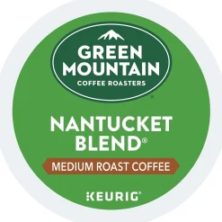 Keurig K-Cups<Green Mountain Nantucket Blend Coffee Keurig® K-Cup® Pods, Medium Roast, 96/Carton (6663)