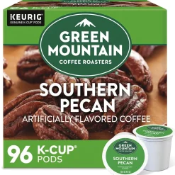Keurig K-Cups<Green Mountain Southern Pecan Coffee Keurig® K-Cup® Pods, Light Roast, 96/Carton (67726)