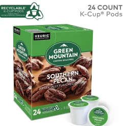 Keurig K-Cups<Green Mountain Southern Pecan Coffee Keurig® K-Cup® Pods, Light Roast, 24/Box (6772)