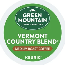 Keurig K-Cups<Green Mountain Vermont Country Blend Coffee Keurig® K-Cup® Pods, Medium Roast, 24/Box (6602)