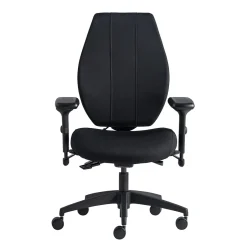 Discount + ergoCentric airCentric3 Task Chair, Standard Seat, Black (AIR3ST) Office Chairs