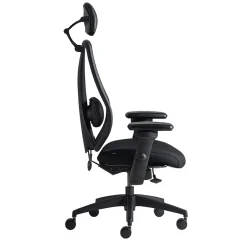 Clearance + ergoCentric sCentric Hybrid Task Chair, Black (sCentricST) Office Chairs