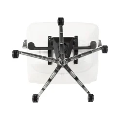 New Capsule Ergonomic Faux Leather Swivel Task Chair, White (GMCC-00852) Office Chairs