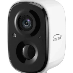 Security Cameras & Systems<Adesso Gyration Cyberview 2010 2 Megapixel Indoor/Outdoor Full HD Network Camera, White (CYBERVIEW 2010)