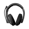 Hamilton Buhl Smart-Trek Deluxe USB-A Noise Canceling Stereo Computer Headset, Black/Silver (ST2BKU)* Headsets