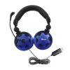 Hamilton Buhl USB-A Noise Canceling Stereo Computer Headset, Blue (TP1-USB)* Headsets