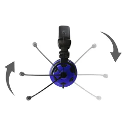 Hamilton Buhl USB-A Noise Canceling Stereo Computer Headset, Blue (TP1-USB)* Headsets