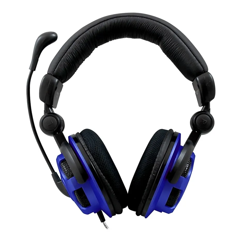 Hamilton Buhl USB-A Noise Canceling Stereo Computer Headset, Blue (TP1-USB)* Headsets