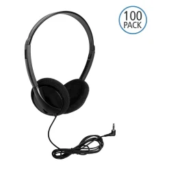 Hamilton Buhl HamiltonBuhl Personal Economical Headphones Stereo, Black (PER/100)