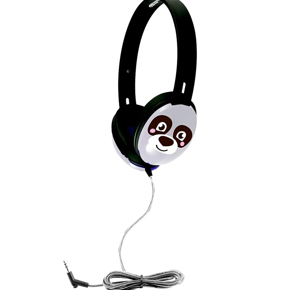 Hamilton Buhl HamiltonBuhl Primo Series Stereo Headphone, Panda Face, Black/White (HECPRM100P)