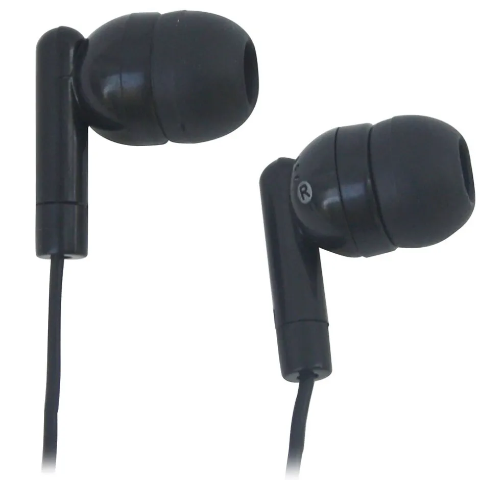 Hamilton Buhl HamiltonBuhl Stereo Headphones, Black (HA-EBS)