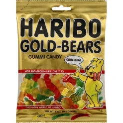Gummy & Chewy Candy<Haribo Gold-Bears Assorted Gummi Bears, 12/Pack (202345)