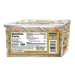 Gummy & Chewy Candy<Haribo Gold-Bears Gummi Fruit, 0.4 oz, 54/Carton (209-00181)