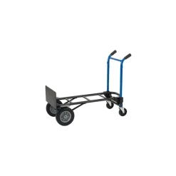 Hand Trucks & Dollies<Harper Trucks Harper 4-in-1 Quick Change Steel Convertible Hand Truck, 800 lbs., Black/Blue (DTC8635P)
